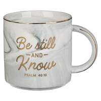 Ceramic Mug:  Be Still and Know, Psalm 46:10,  (384 Ml)
