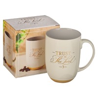 Ceramic Mug:  Trust in the Lord, Proverbs 3:5, (444 ML)