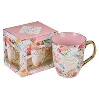 Ceramic Mug:  Strength and Dignity (473ml)