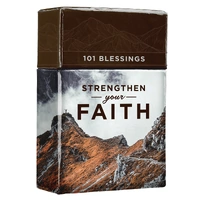 Box of Blessings - Faith Mountains Matt. 17:20, Brown