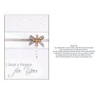 Card Hand Crafted - I Said A Prayer For You