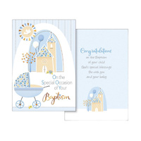 Card - On Your Baptism Boy
