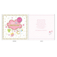 Card - Baby Congratulations Girl