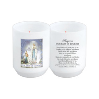 Devotional Candle - Our Lady of Lourdes