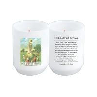 Devotional Candle - Our Lady of Fatima