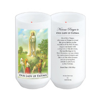Devotional Candle - Our Lady of Fatima