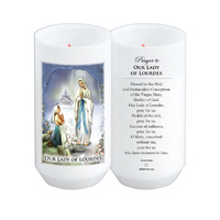 Devotional Candle - Our Lady of Lourdes