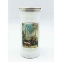 Candle 86S - Our Lady of Fatima