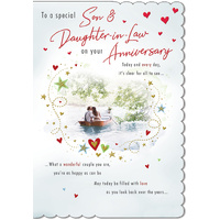 Card - Anniversary Son and Daughter-in-Law