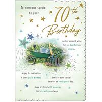 Card - 70th Birthday