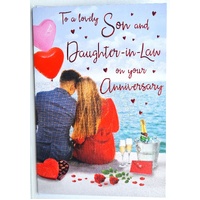 Card - Anniversary Son & Daughter-in-Law