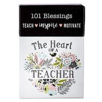 Box of Blessings - The Heart of a Teacher, 101 Blessings Teach, Inspire, Motivate