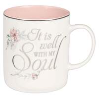 Ceramic Mug: It is Well With My Soul (414 Ml)