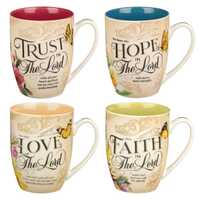 Ceramic Mug Set: Hope & Trust Collection