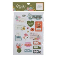 Stickers: Grow in Grace Bible Creative Design (3 Pages)