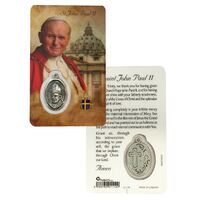 Lam Card & Medal - St John Paul 11