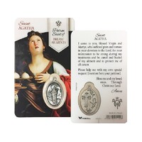 Lam Card & Medal - St Agatha
