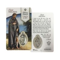 Lam Card & Medal - St Peregrine
