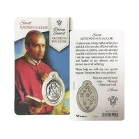Lam Card & Medal - Alphonsus de Liguori