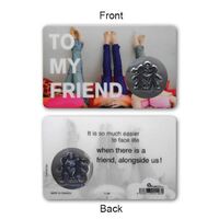 Lam Card & Medal - To My Friend