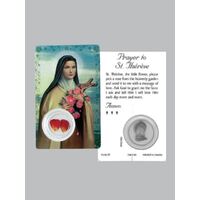 Lam Card & Medal - St Therese