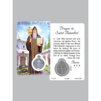 Lam Card & Medal - St Benedict