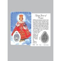 Lam Card & Medal - Infant of Prague