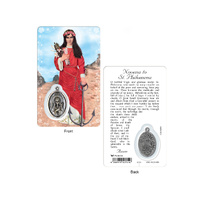 Lam Card & Medal - St Philomena
