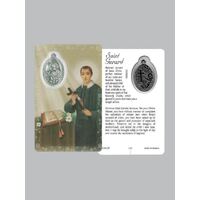 Lam Card & Medal - St Gerard
