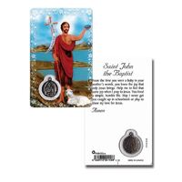 Lam Card & Medal - St John the Baptist