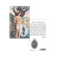 Lam Card & Medal - St Sebastian