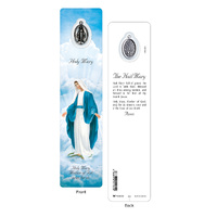 Laminated Bookmark with Medal - Miraculous