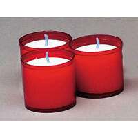 Votive Candles Pkt 8 Red