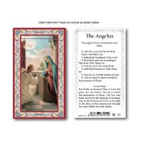 Holy Card  734  - The Angelus - Gold Edge