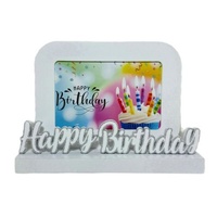 Happy Birthday Decorated Photo Frame