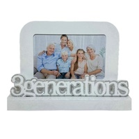 3 Generations Decorated Photo Frame