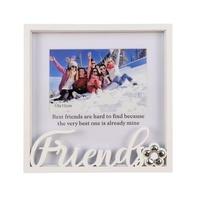 Friends MDF Photo Frame w/Motiff