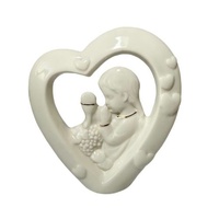 Holy Communion Girl Ceramic Plaque