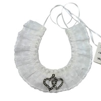 Wedding Bridal Charm - Horseshoe w/Double Heart