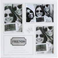 Friends Photo Frame with Engraved Metal Plate
