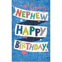 Card - Birthday Nephew Banner