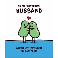 Card - Wonderful Husband Birthday