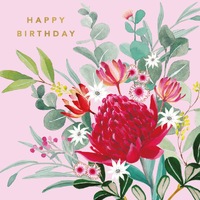 Card - Happy Birthday Botanic
