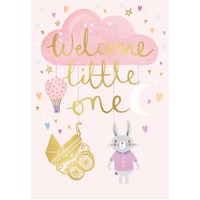 Card - Welcome Little one Moon