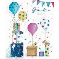 Card - Happy Birthday Grandson