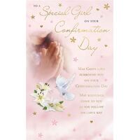 Card - Confirmation To A Special Girl