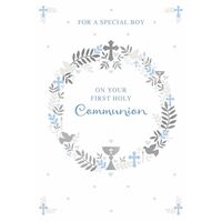 Card - On Your First Holy Communion Boy