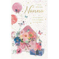 Card - Birthday Nanna Floral