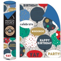 Roll Wrap - Small Talk Balloons (2m)