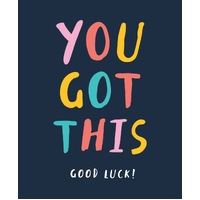 Card - Good Luck You Got This